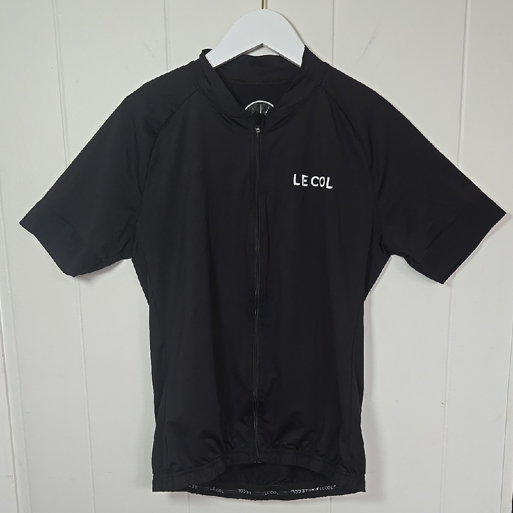 Le Col Black Cycling Jersey Size XL